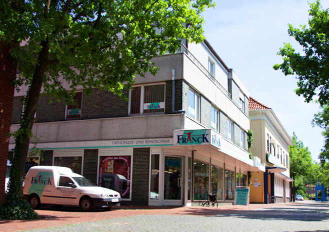 Sanitätshaus Franck, Schulstraße 1–3, Zeven